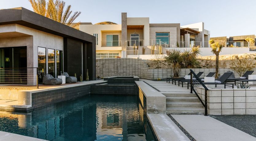 Photo of Glass & Desert Sky